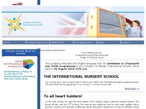 Nauka w szkołach międzynarodowych - Complex of Silesian International Schools zaprasza